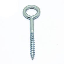 Top Sales 2.0*10mm Carbon Steel Blue White Zin Plated Open Or Close Eye Screw